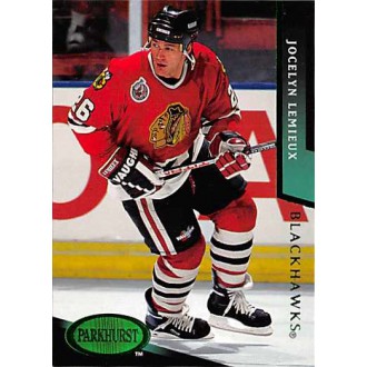 Paralelní karty - Lemieux Jocelyn - 1993-94 Parkhurst Emerald Ice No.43