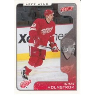 Řadové karty - Holmstrom Tomas - 2001-02 Victory No.133
