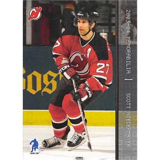 Řadové karty - Niedermayer Scott - 2003-04 BAP Memorabilia No.83