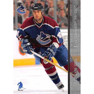 Řadové karty - Bertuzzi Todd - 2003-04 BAP Memorabilia No.94