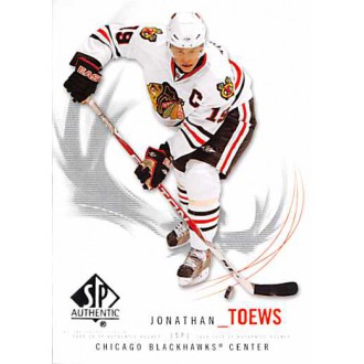 Řadové karty - Toews Jonathan - 2009-10 SP Authentic No.19
