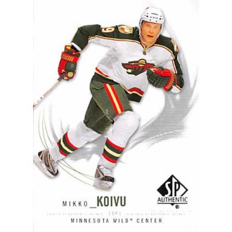 Řadové karty - Koivu Mikko - 2009-10 SP Authentic No.28