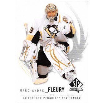 Řadové karty - Fleury Marc-Andre - 2009-10 SP Authentic No.29