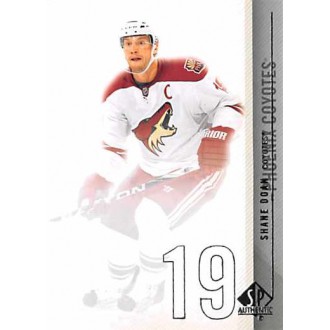 Řadové karty - Doan Shane - 2010-11 SP Authentic No.42