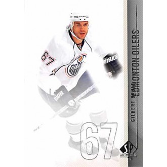 Řadové karty - Brule Gilbert - 2010-11 SP Authentic No.71
