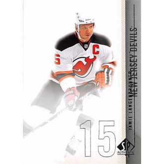 Řadové karty - Langenbrunner Jamie - 2010-11 SP Authentic No.88