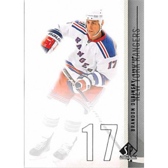 Řadové karty - Dubinsky Brandon - 2010-11 SP Authentic No.144
