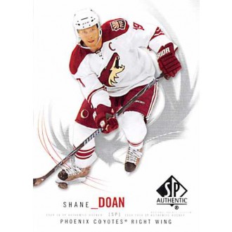 Řadové karty - Doan Shane - 2009-10 SP Authentic No.58