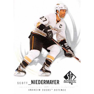Řadové karty - Niedermayer Scott - 2009-10 SP Authentic No.77