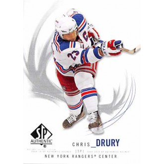 Řadové karty - Drury Chris - 2009-10 SP Authentic No.81