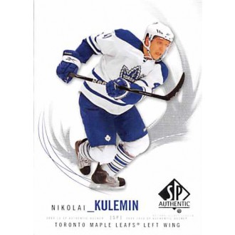 Řadové karty - Kulemin Nikolai - 2009-10 SP Authentic No.83