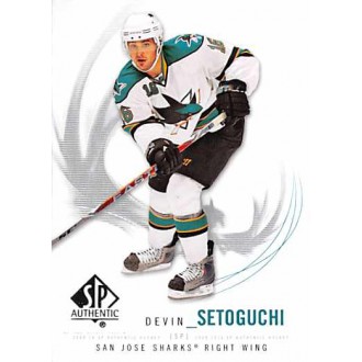 Řadové karty - Setoguchi Devin - 2009-10 SP Authentic No.90