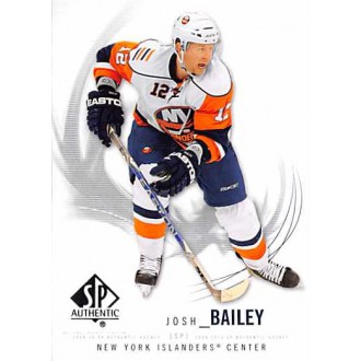 Řadové karty - Bailey Josh - 2009-10 SP Authentic No.93