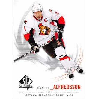Řadové karty - Alfredsson Daniel - 2009-10 SP Authentic No.95
