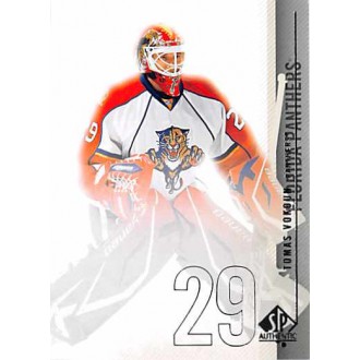 Řadové karty - Vokoun Tomáš - 2010-11 SP Authentic No.9