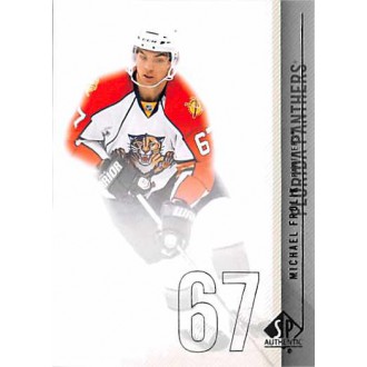 Řadové karty - Frolík Michael - 2010-11 SP Authentic No.18