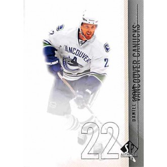 Řadové karty - Sedin Daniel - 2010-11 SP Authentic No.23