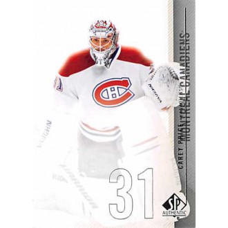 Řadové karty - Price Carey - 2010-11 SP Authentic No.46