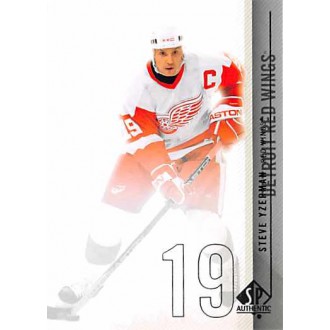 Řadové karty - Yzerman Steve - 2010-11 SP Authentic No.57