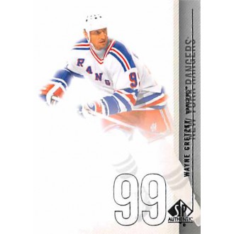 Řadové karty - Gretzky Wayne - 2010-11 SP Authentic No.60