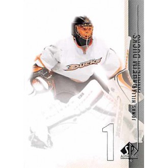 Řadové karty - Hiller Jonas - 2010-11 SP Authentic No.97