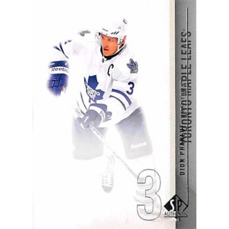 Řadové karty - Phaneuf Dion - 2010-11 SP Authentic No.106