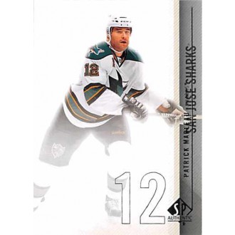 Řadové karty - Marleau Patrick - 2010-11 SP Authentic No.116