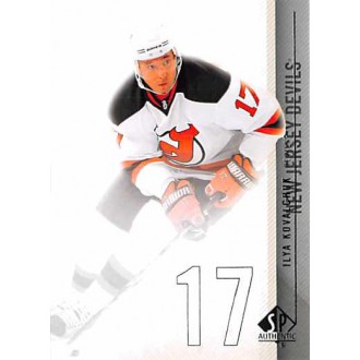 Řadové karty - Kovalchuk Ilya - 2010-11 SP Authentic No.149
