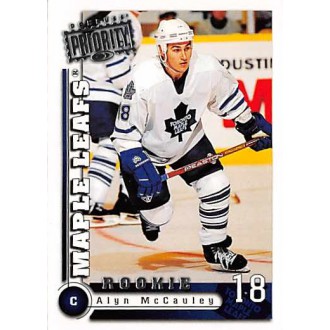Řadové karty - McCauley Alyn - 1997-98 Donruss Priority No.181