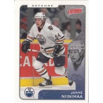 Řadové karty - Niinimaa Janne - 2001-02 Victory No.140
