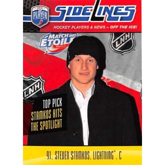 Insertní karty - Stamkos Steven - 2009-10 Be A Player Sidelines No.S56