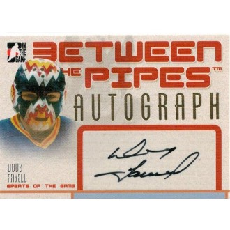 Podepsané karty - Favell Doug - 2006-07 Between The Pipes Autographs  No.A-DF