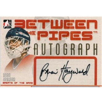 Podepsané karty - Hayward Brian - 2006-07 Between The Pipes Autographs No.A-BH