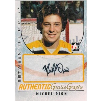 Podepsané karty - Dion Michel - 2007-08 Between The Pipes Autographs No.A-MD