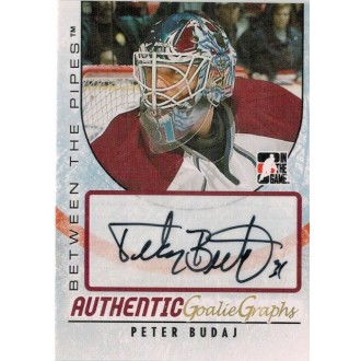 Podepsané karty - Budaj Peter - 2007-08 Between The Pipes Autographs No.A-PB