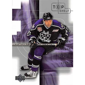 Řadové karty - Allison Jason - 2001-02 Top Shelf No.97