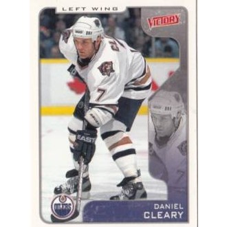 Řadové karty - Cleary Daniel - 2001-02 Victory No.142