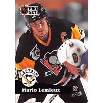Řadové karty - Lemieux Mario - 1991-92 Pro Set No.581