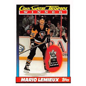 Řadové karty - Lemieux Mario - 1991-92 Topps No.523