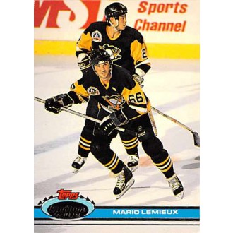 Řadové karty - Lemieux Mario - 1991-92 Stadium Club No.174