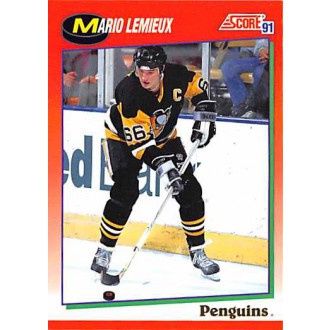 Řadové karty - Lemieux Mario - 1991-92 Score Canadian English No.200