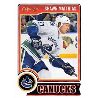 Řadové karty - Matthias Shawn - 2014-15 O-Pee-Chee No.59