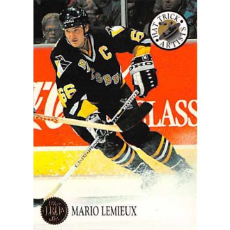 Insertní karty - Lemieux Mario - 1993-94 Leaf Hat Trick Artists No.4