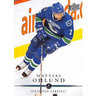 Řadové karty - Ohlund Mattias - 2008-09 Upper Deck No.7