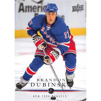 Řadové karty - Dubinsky Brandon - 2008-09 Upper Deck No.72