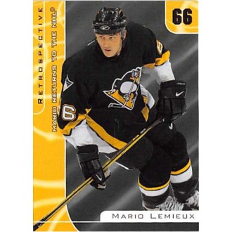 Insertní karty - Lemieux Mario - 2000-01 BAP Signature Series Mario Lemieux Retrospective No.R19