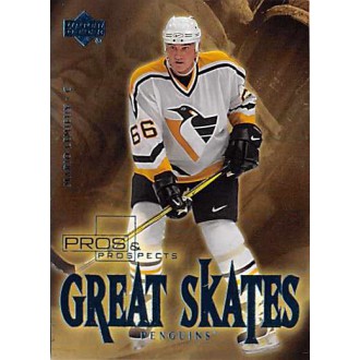 Insertní karty - Lemieux Mario - 2000-01 Pros and Prospects Great Skates No.GS2