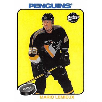 Řadové karty - Lemieux Mario - 2001-02 Vintage No.201