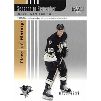 Řadové karty - Lemieux Mario - 2002-03 Piece of History No.93
