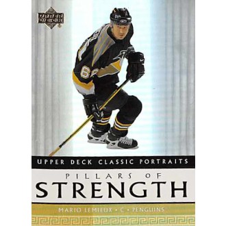 Insertní karty - Lemieux Mario - 2002-03 Classic Portraits Pillars of Strength No.PS8